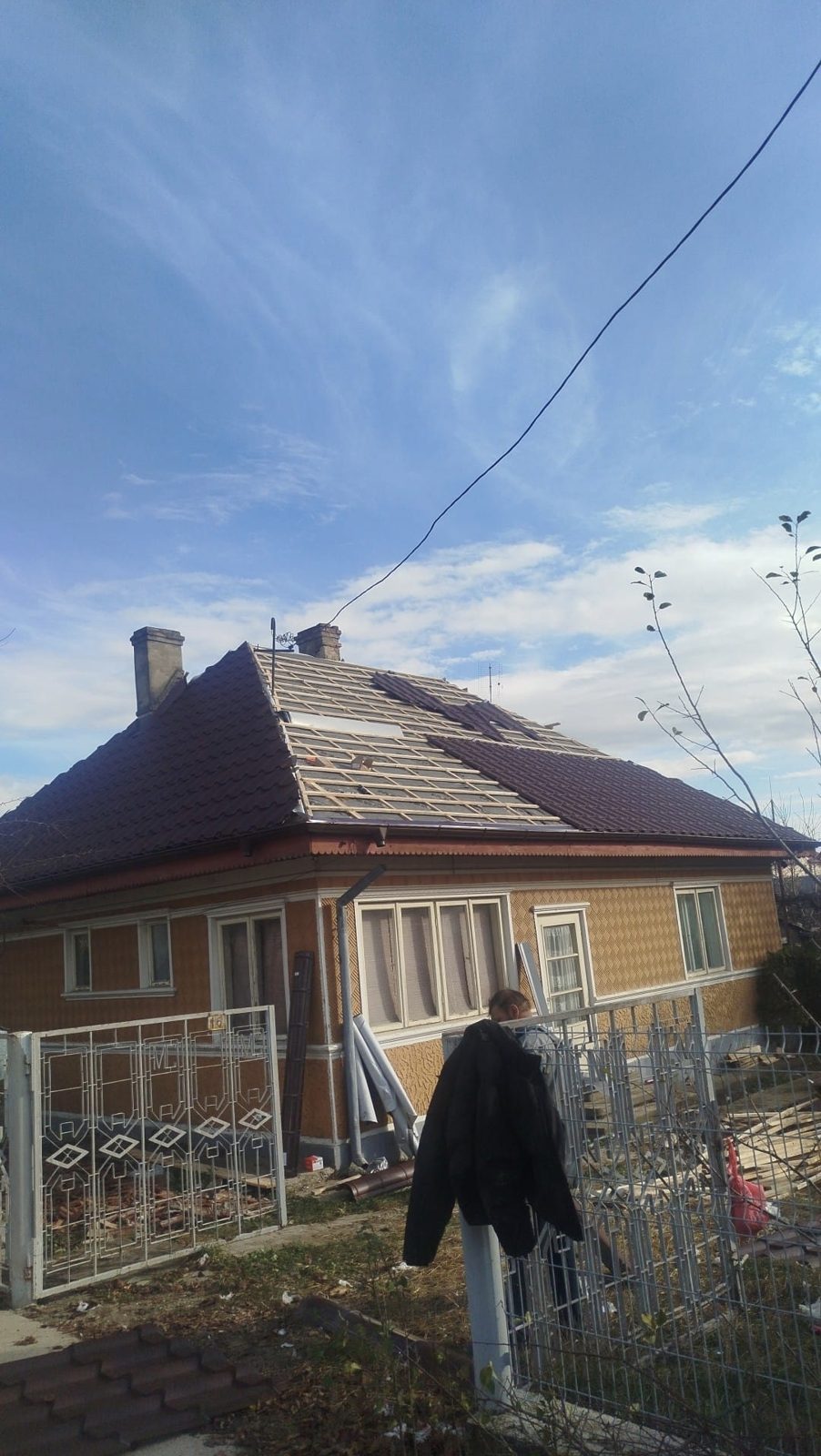 Montaj acoperiș cu țiglă ceramică